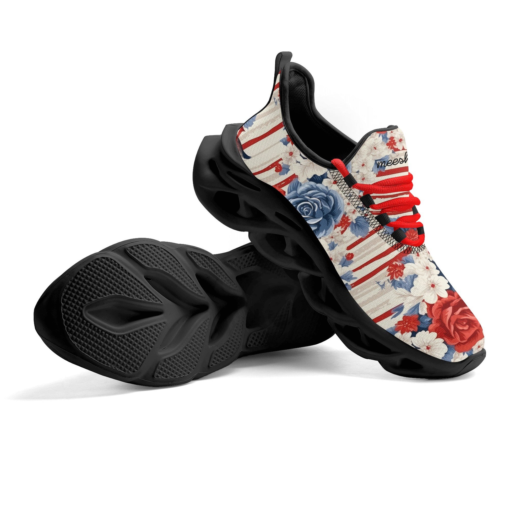 meeshy AIR Athletic Sneaker - Patriotic v4 - Herren Sneaker JLR Design