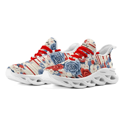 meeshy AIR Athletic Sneaker - Patriotic v4 - Herren Sneaker JLR Design
