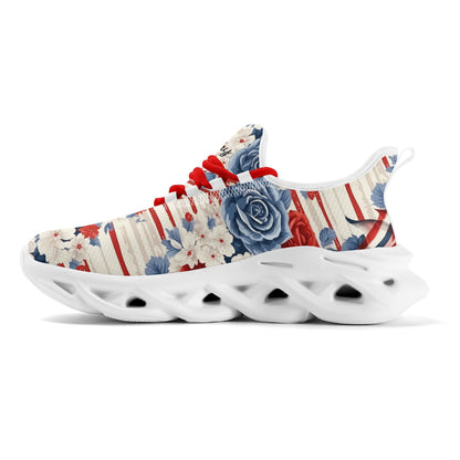 meeshy AIR Athletic Sneaker - Patriotic v4 - Herren Sneaker JLR Design