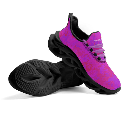 meeshy AIR Athletic Sneaker - Pink Crystal - Damen Sneaker JLR Design