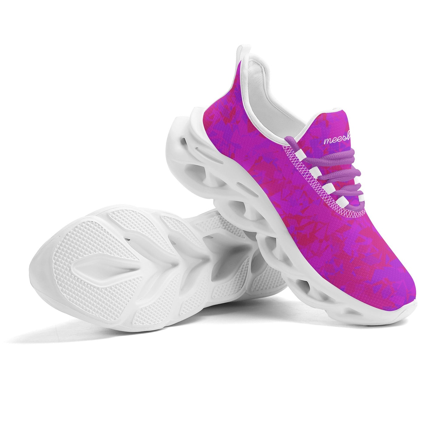 meeshy AIR Athletic Sneaker - Pink Crystal - Damen Sneaker JLR Design