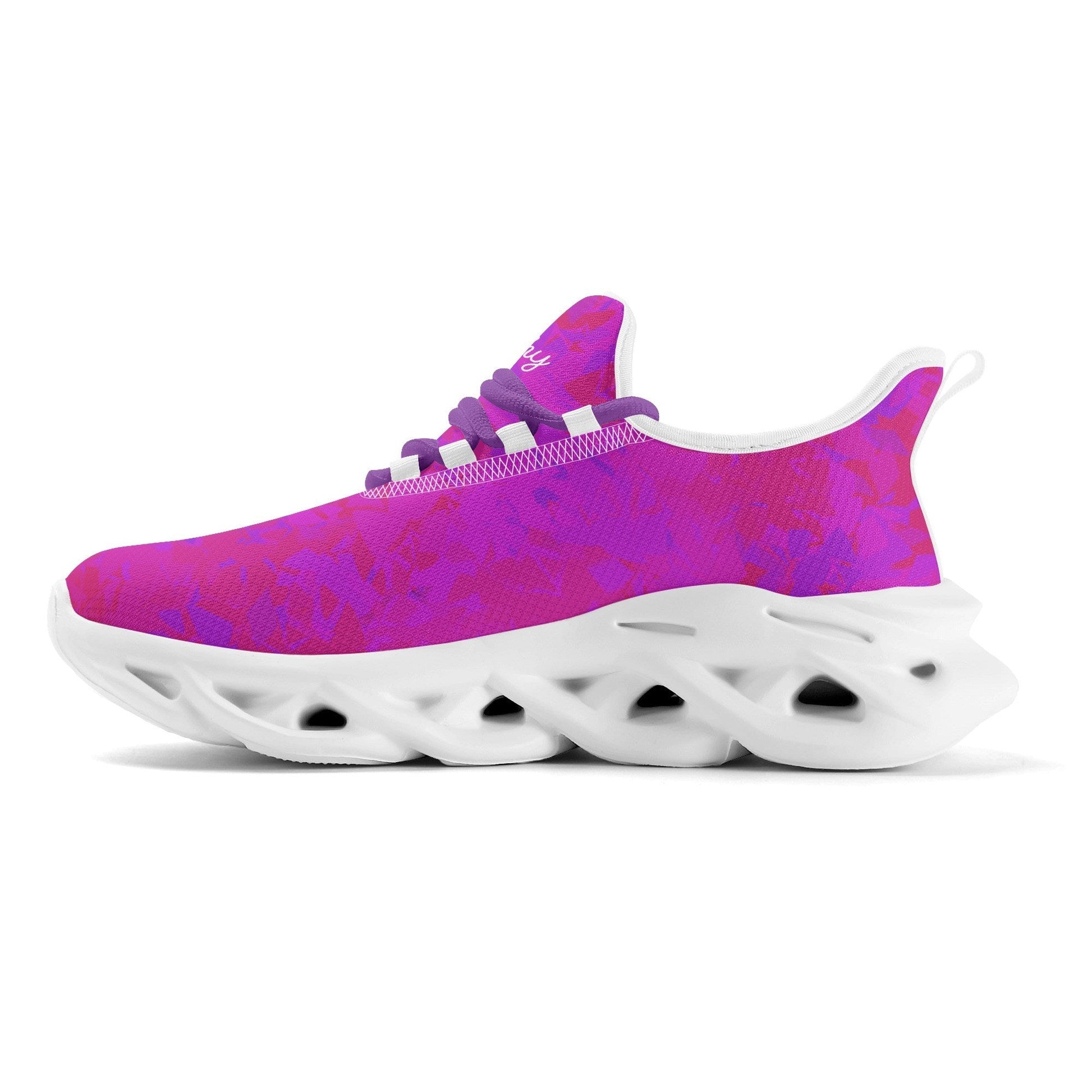 meeshy AIR Athletic Sneaker - Pink Crystal - Damen Sneaker JLR Design