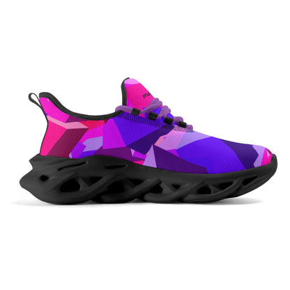 meeshy AIR Athletic Sneaker - Pink Cube - Damen Sneaker JLR Design