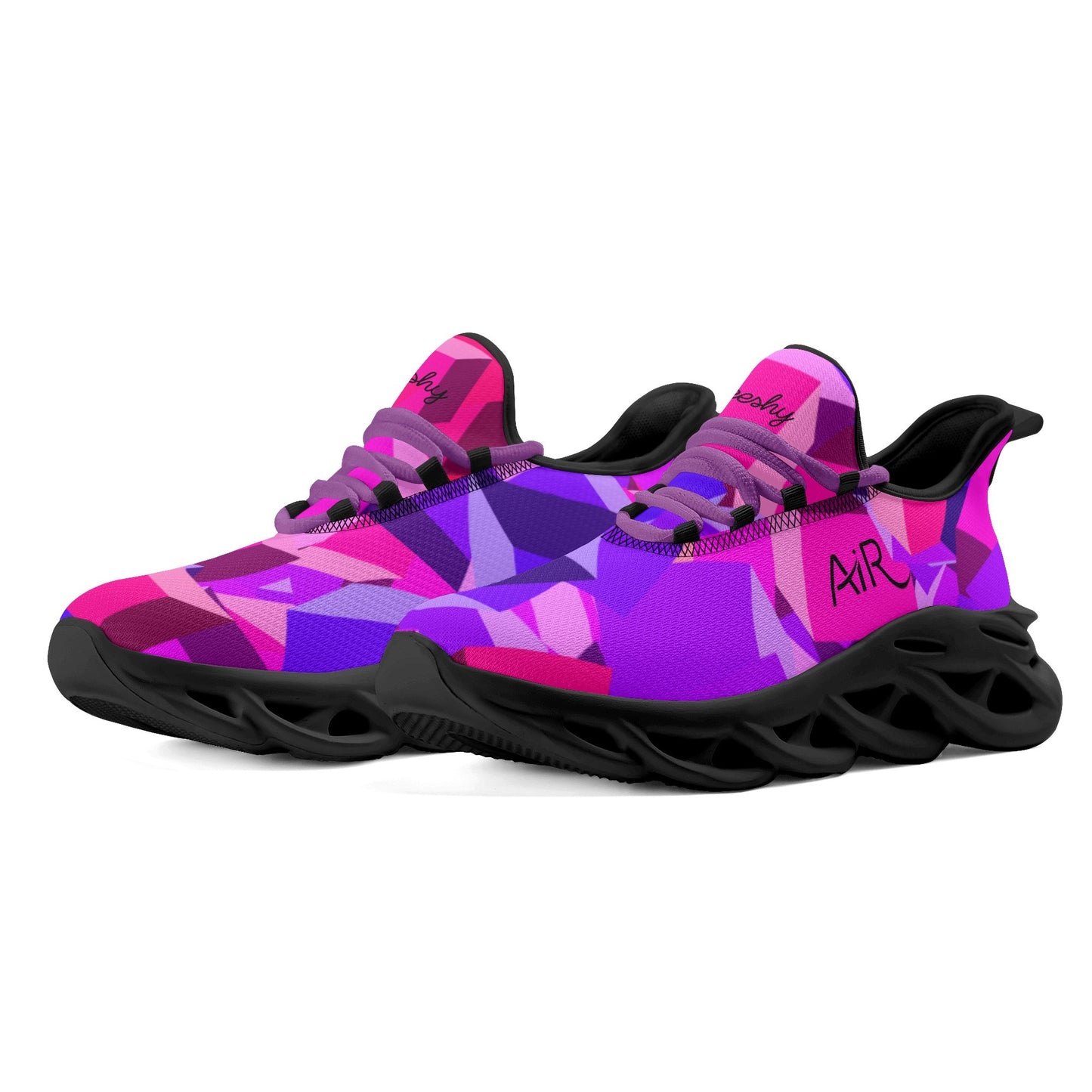 meeshy AIR Athletic Sneaker - Pink Cube - Herren Sneaker JLR Design