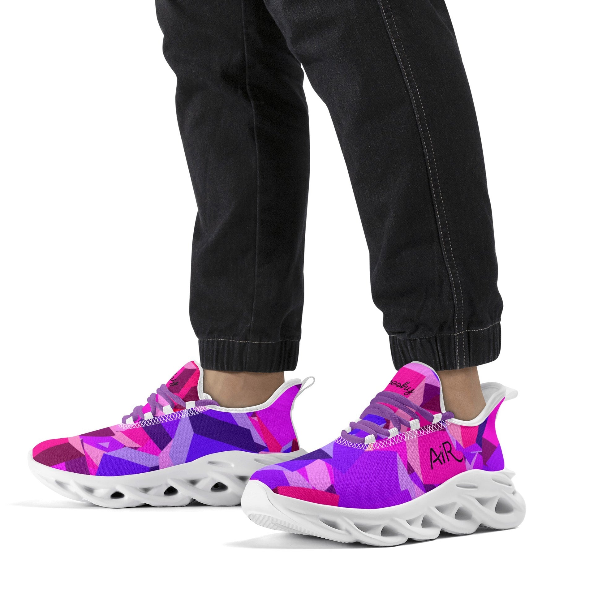meeshy AIR Athletic Sneaker - Pink Cube - Herren Sneaker JLR Design