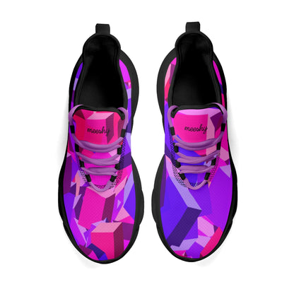 meeshy AIR Athletic Sneaker - Pink Cube - Herren Sneaker JLR Design