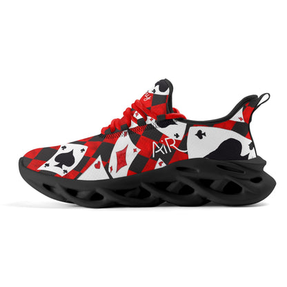 meeshy AIR Athletic Sneaker - Poker v1 - Damen Sneaker JLR Design