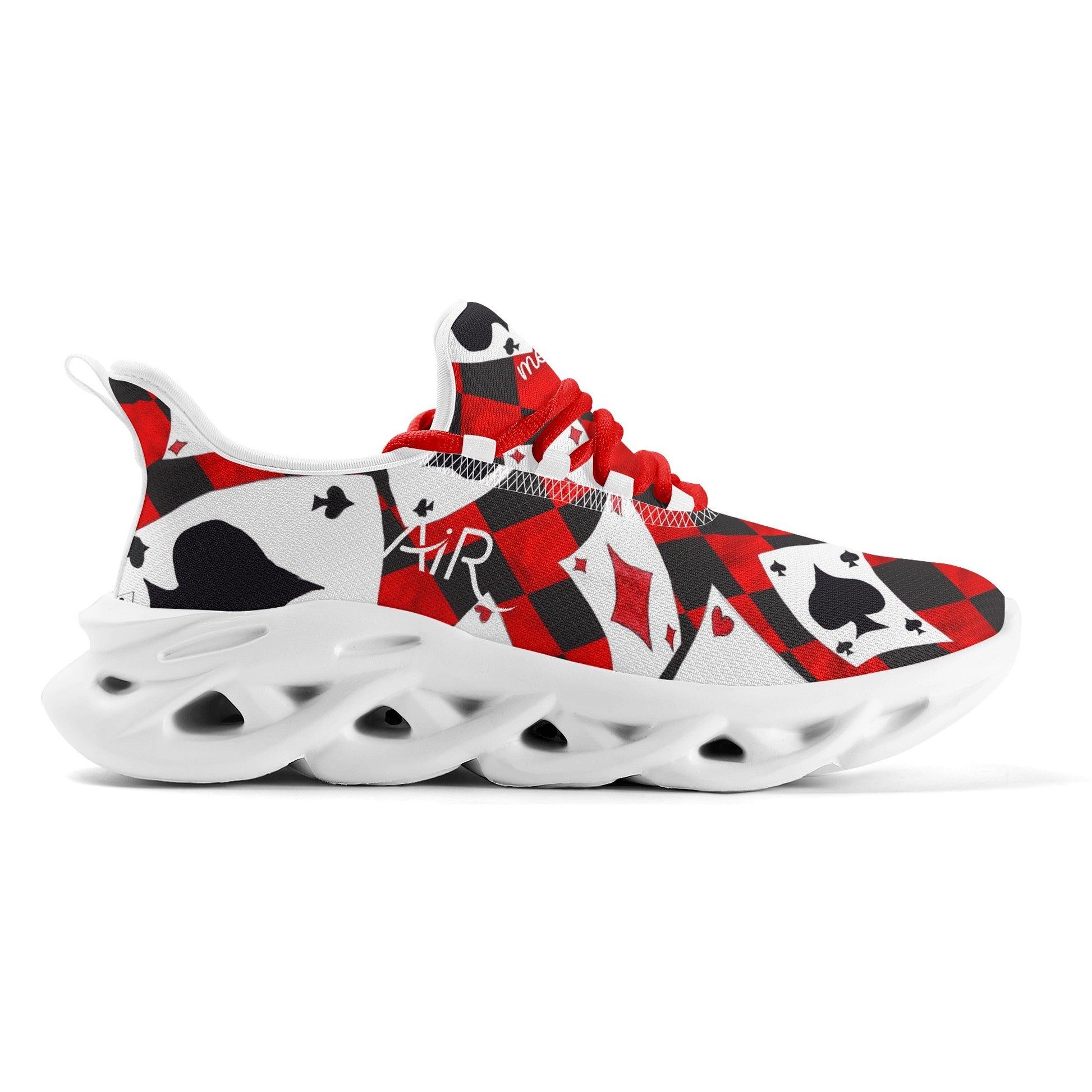 meeshy AIR Athletic Sneaker - Poker v1 - Damen Sneaker JLR Design