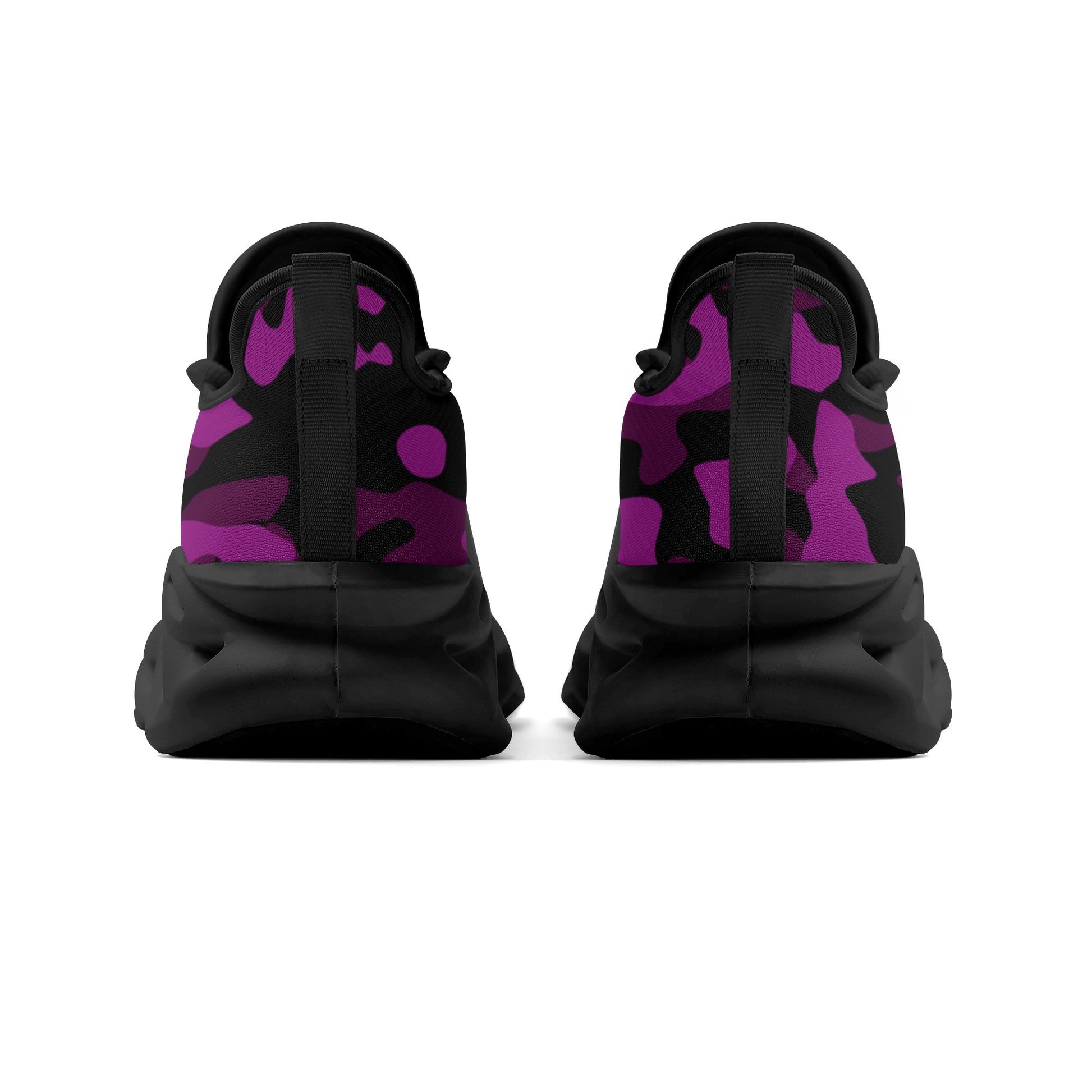 meeshy AIR Athletic Sneaker - Purple Camouflage - Damen Sneaker JLR Design