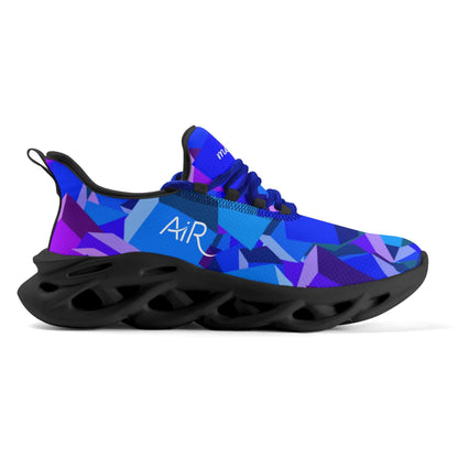 meeshy AIR Athletic Sneaker - Purple Cube - Damen Sneaker JLR Design