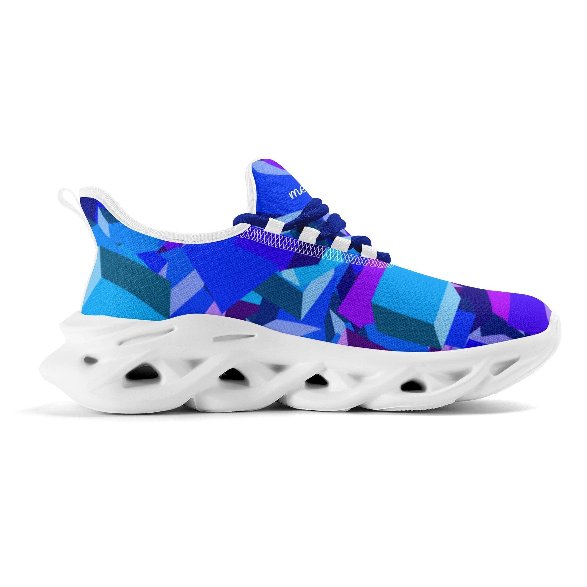 meeshy AIR Athletic Sneaker - Purple Cube - Damen Sneaker JLR Design