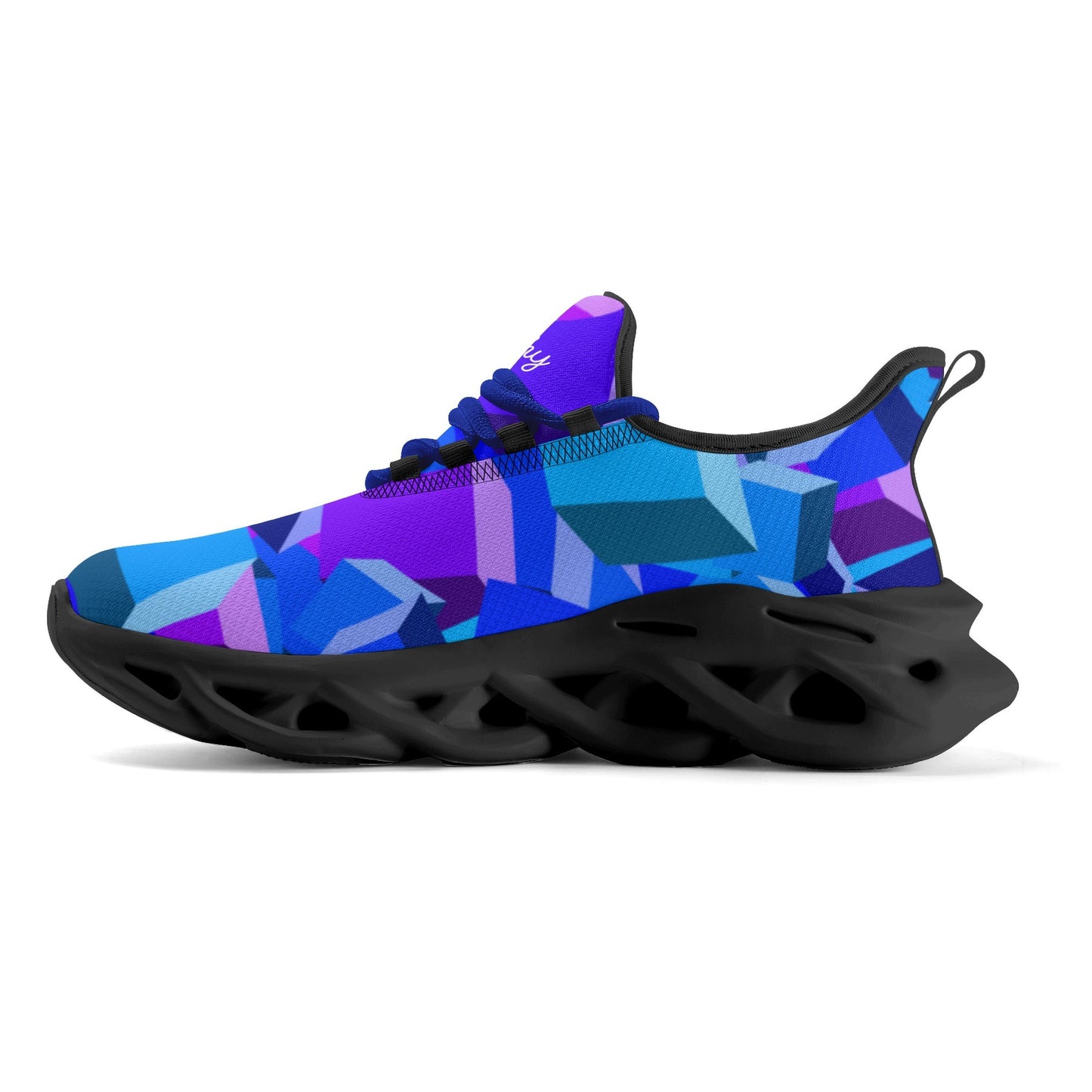meeshy AIR Athletic Sneaker - Purple Cube - Herren Sneaker JLR Design