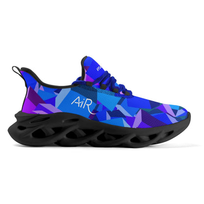 meeshy AIR Athletic Sneaker - Purple Cube - Herren Sneaker JLR Design