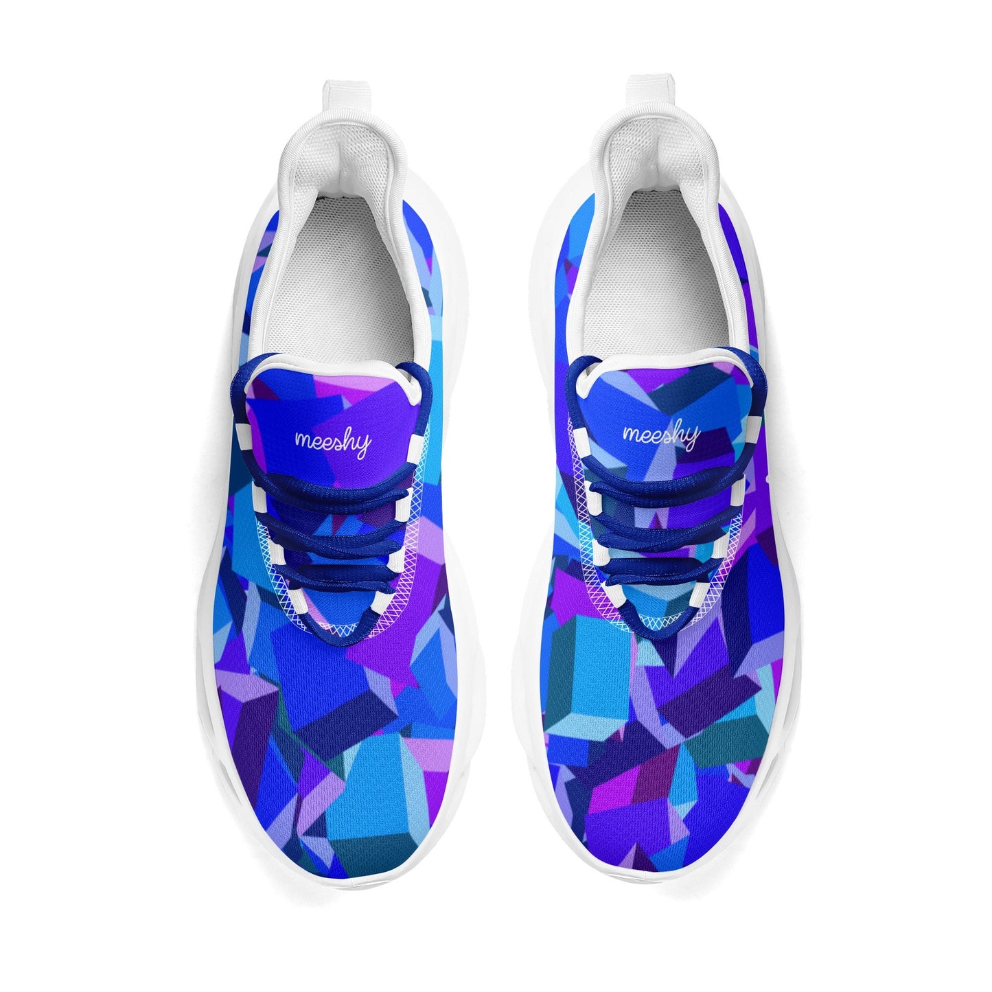 meeshy AIR Athletic Sneaker - Purple Cube - Herren Sneaker JLR Design