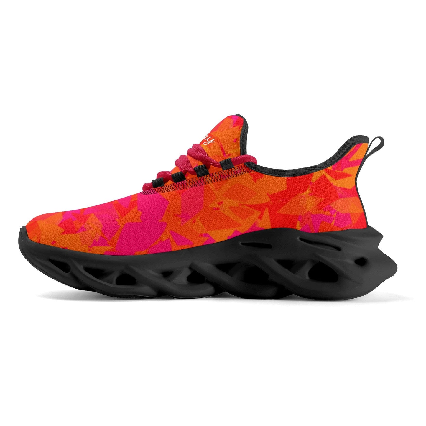 meeshy AIR Athletic Sneaker - Red Crystal - Damen Sneaker JLR Design