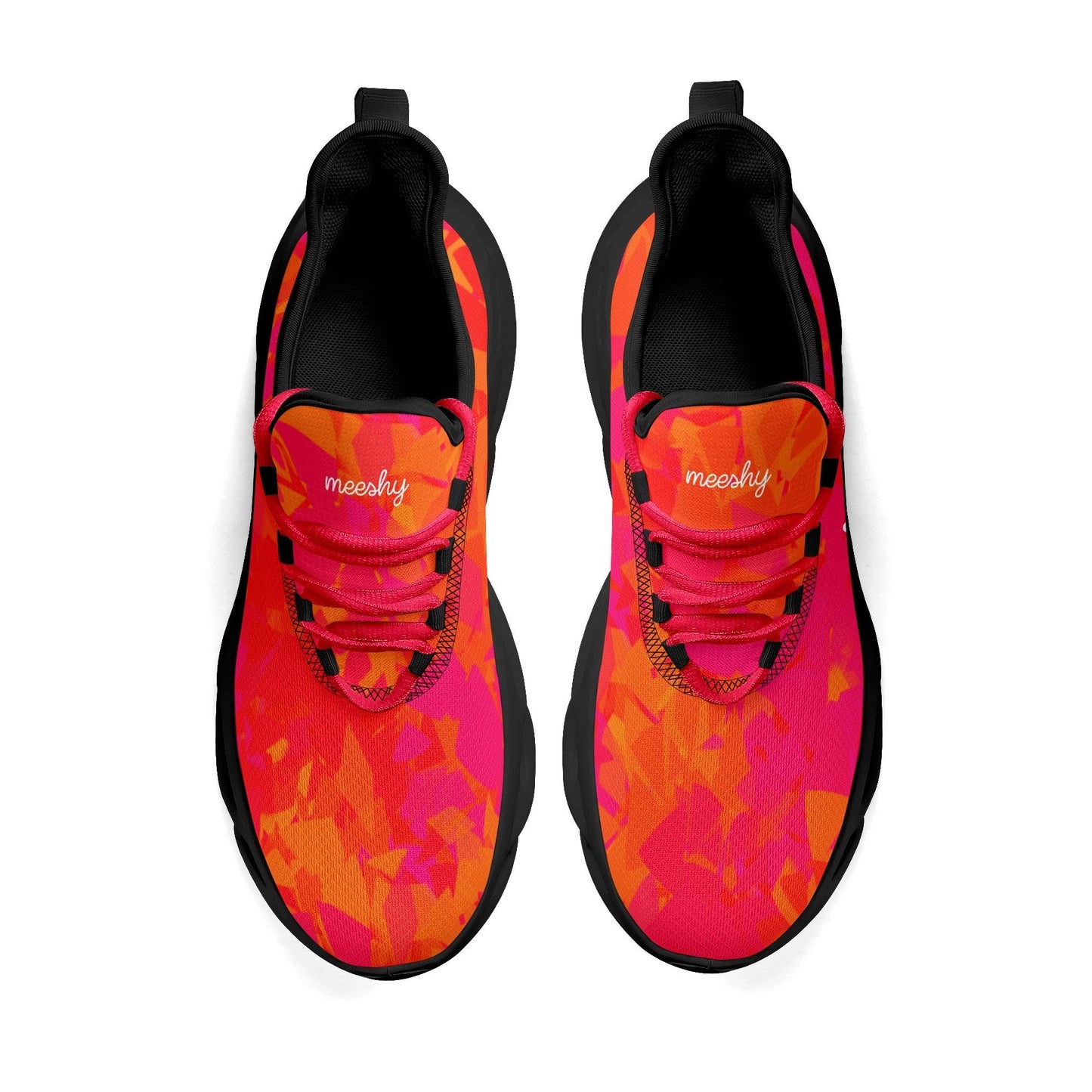 meeshy AIR Athletic Sneaker - Red Crystal - Damen Sneaker JLR Design