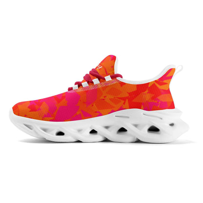 meeshy AIR Athletic Sneaker - Red Crystal - Damen Sneaker JLR Design