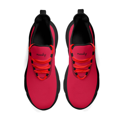 meeshy AIR Athletic Sneaker - Rot - Damen Sneaker JLR Design