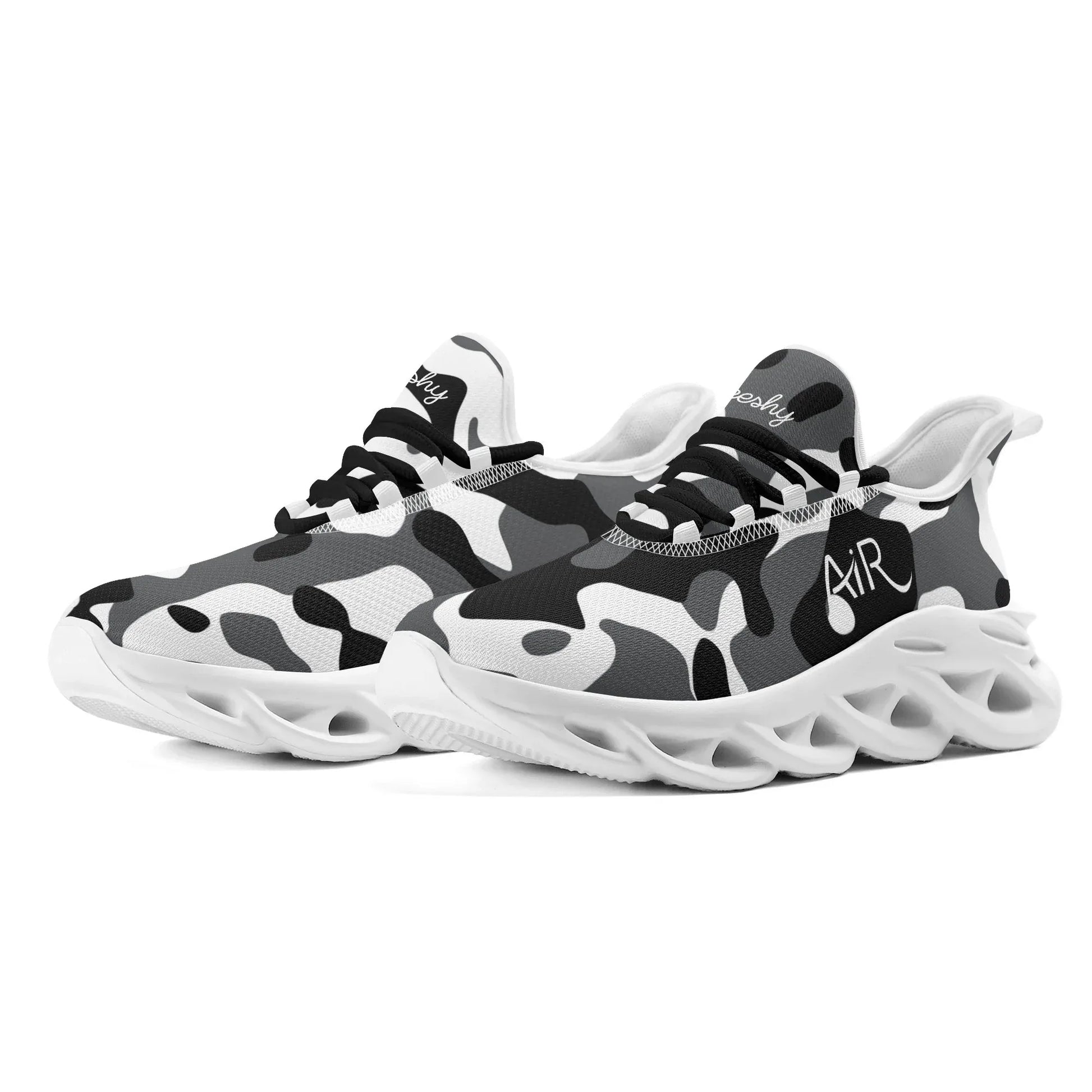 meeshy-air-athletic-sneaker-schwarz-grau-weiss-camouflage-damen-sneaker-jlr-design-2 - JLR Design