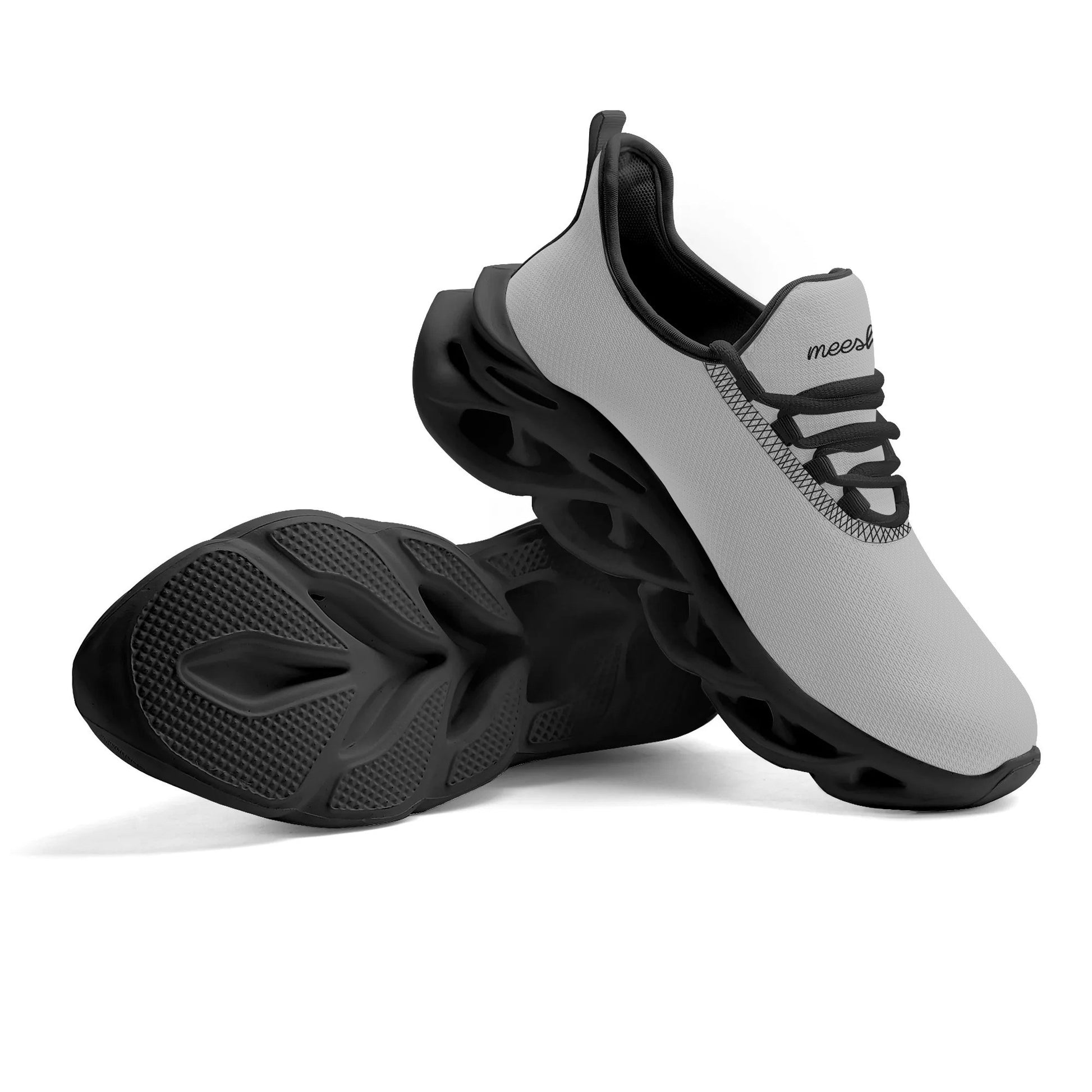 meeshy AIR Athletic Sneaker - Silber - Damen Sneaker JLR Design