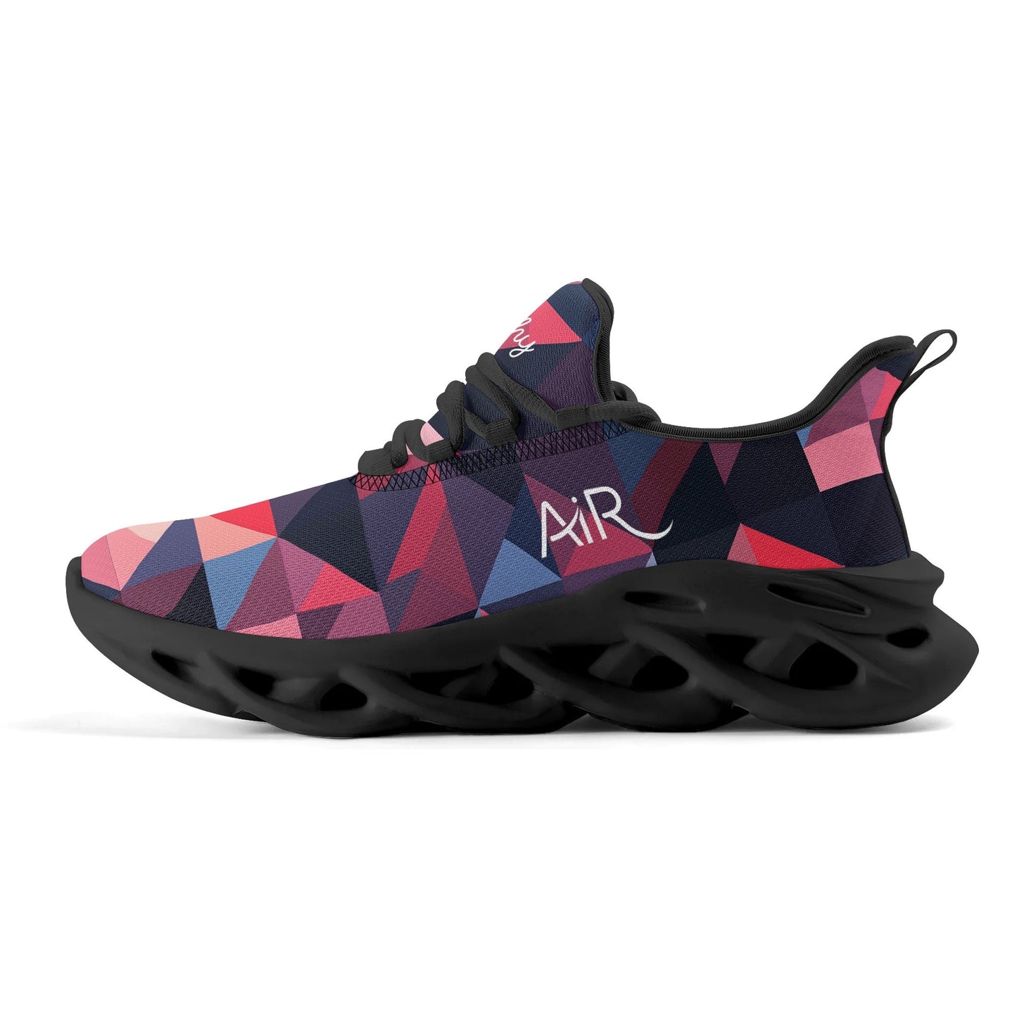 meeshy AIR Athletic Sneaker - Triangle v1 - Damen JLR Design
