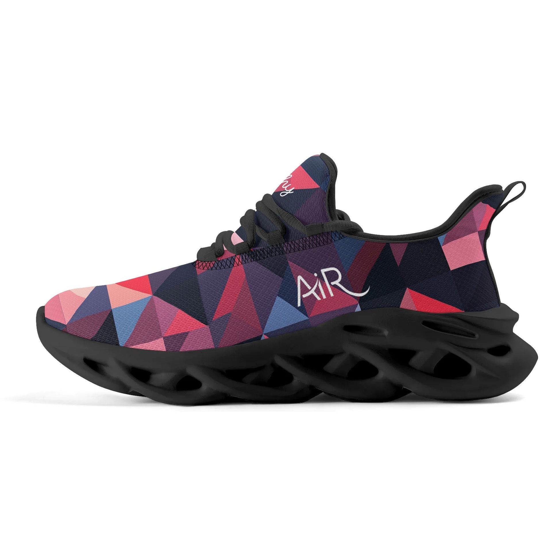 meeshy AIR Athletic Sneaker - Triangle v1 - Damen JLR Design
