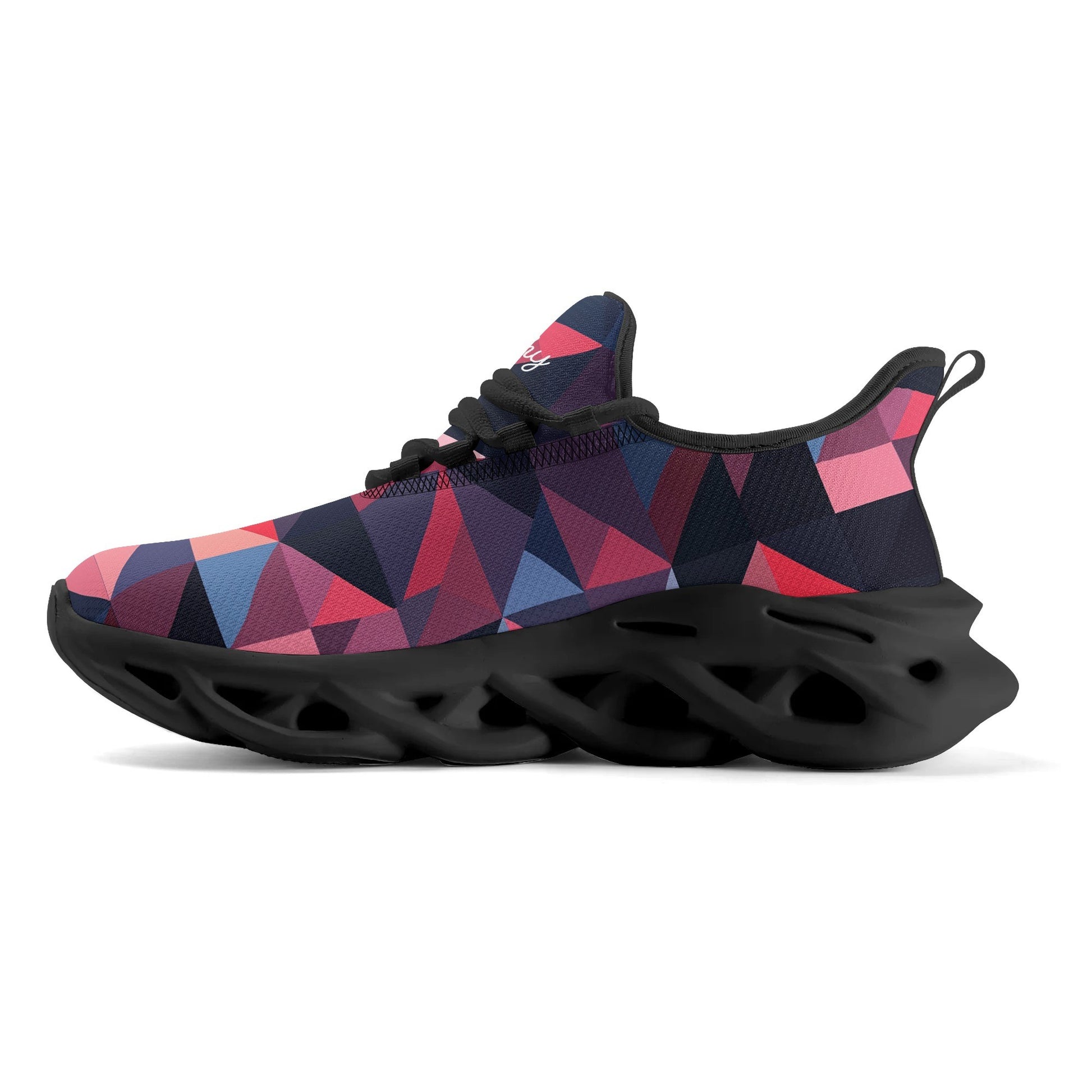 meeshy AIR Athletic Sneaker - Triangle v1 - Damen JLR Design
