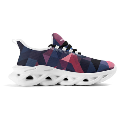 meeshy AIR Athletic Sneaker - Triangle v1 - Damen JLR Design