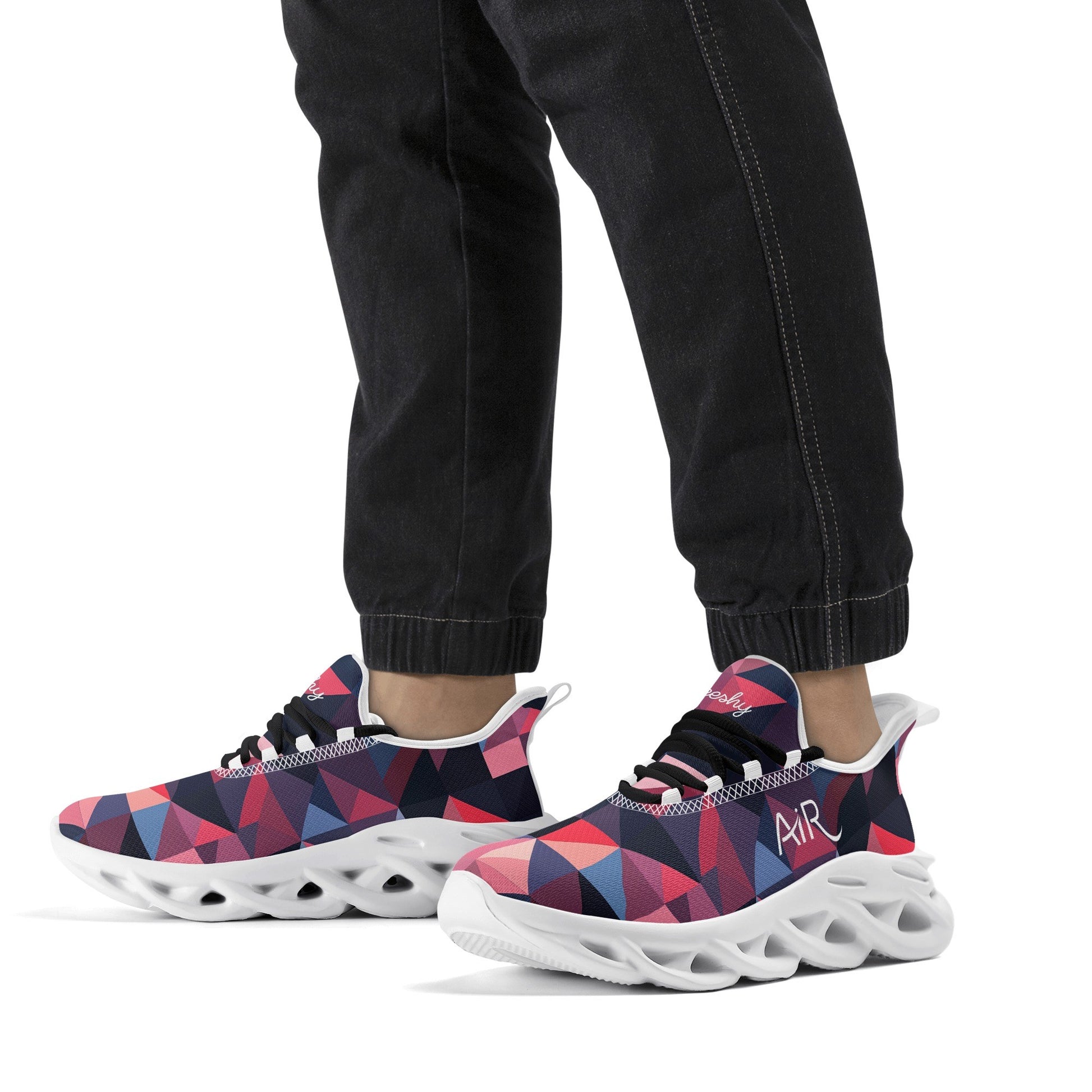 meeshy AIR Athletic Sneaker - Triangle v1 - Herren Sneaker JLR Design