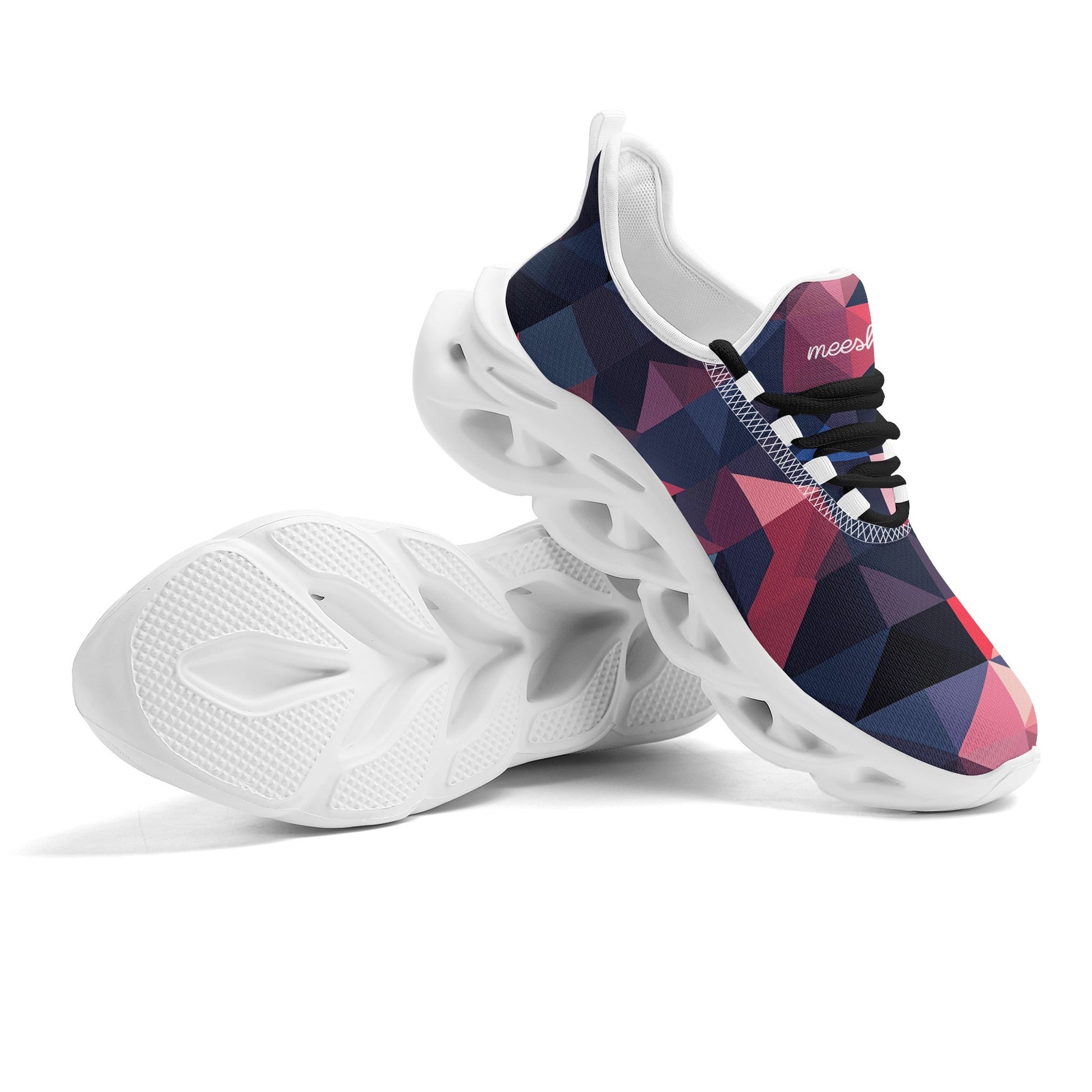 meeshy AIR Athletic Sneaker - Triangle v1 - Herren Sneaker JLR Design