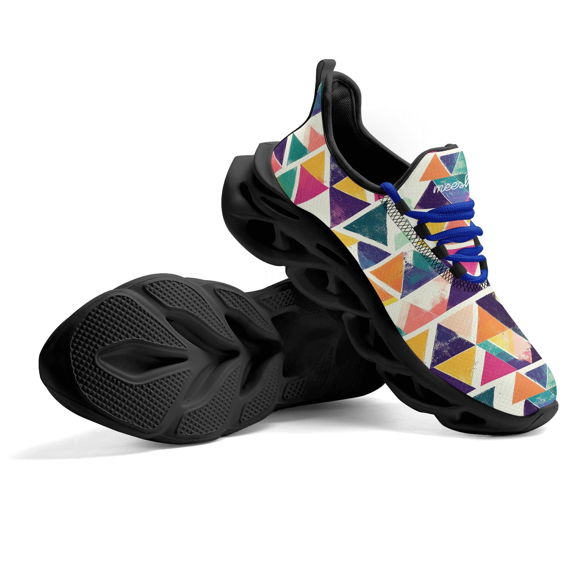meeshy AIR Athletic Sneaker - Triangle v2 - Damen Sneaker JLR Design