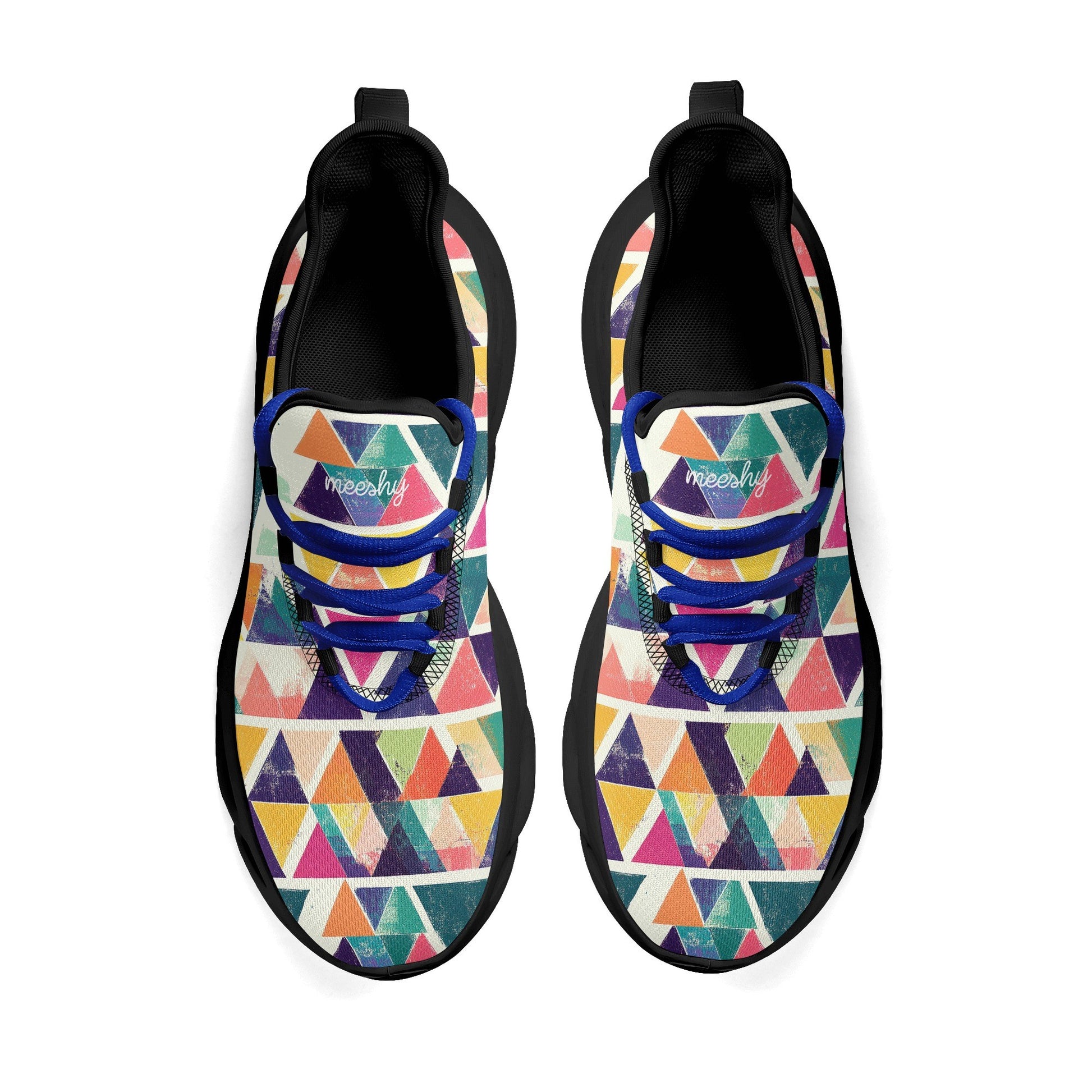 meeshy AIR Athletic Sneaker - Triangle v2 - Damen Sneaker JLR Design
