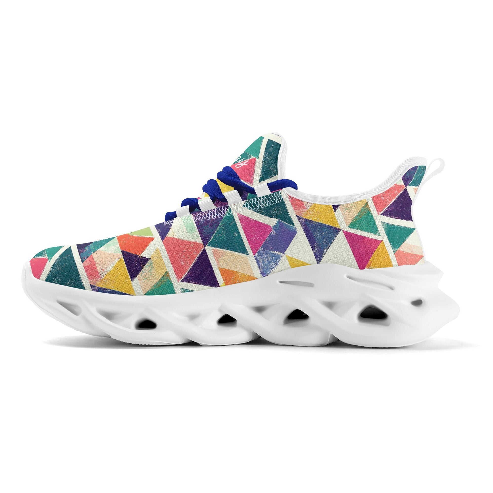 meeshy AIR Athletic Sneaker - Triangle v2 - Damen Sneaker JLR Design