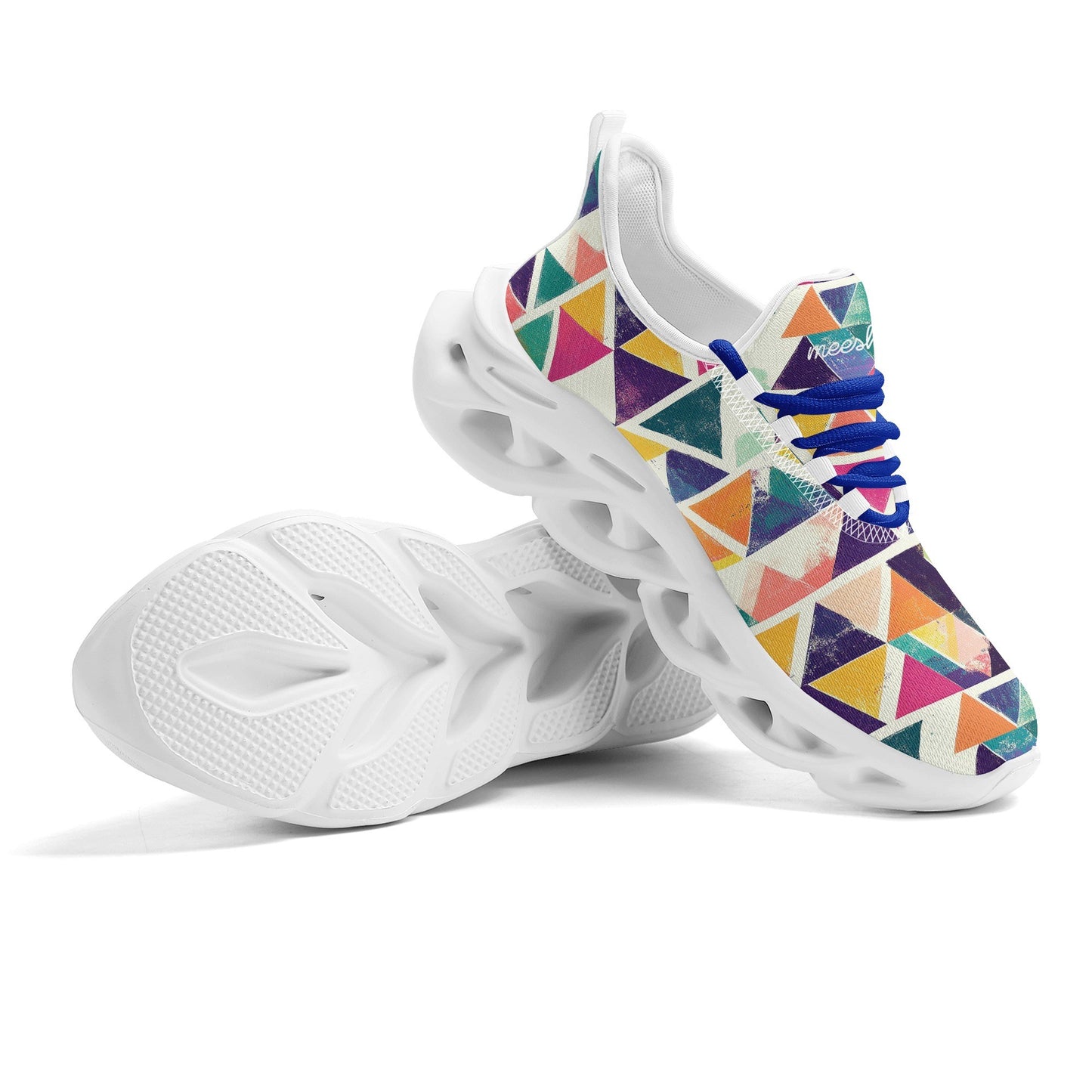 meeshy AIR Athletic Sneaker - Triangle v2 - Damen Sneaker JLR Design