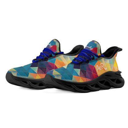 meeshy AIR Athletic Sneaker - Triangle v3 - Damen Sneaker JLR Design