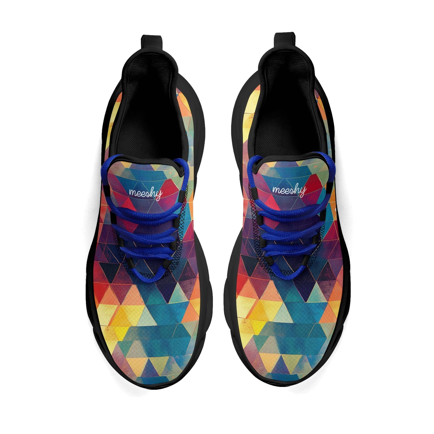 meeshy AIR Athletic Sneaker - Triangle v3 - Damen Sneaker JLR Design