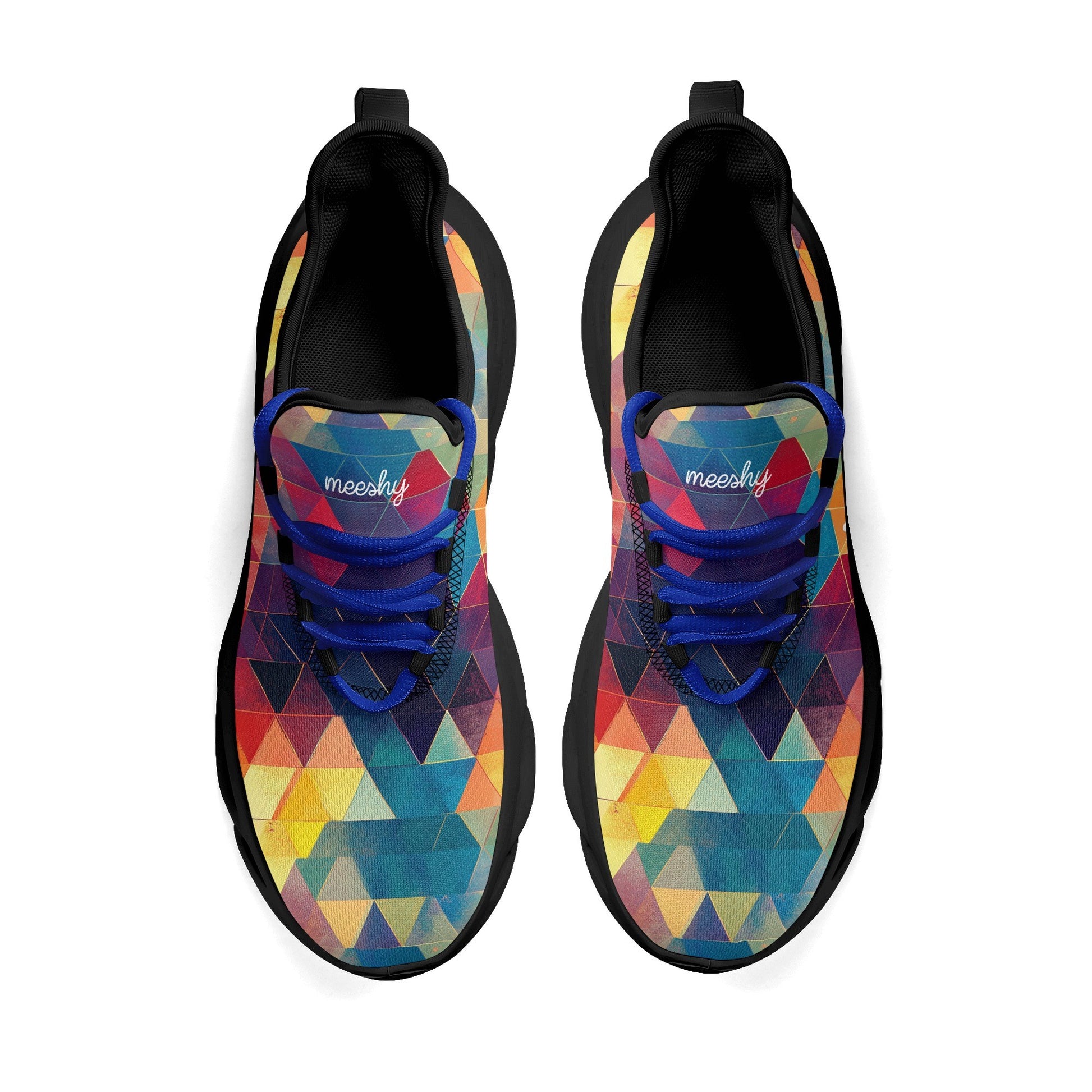 meeshy AIR Athletic Sneaker - Triangle v3 - Damen Sneaker JLR Design