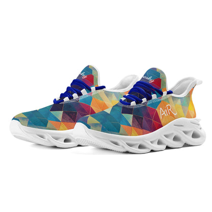 meeshy AIR Athletic Sneaker - Triangle v3 - Damen Sneaker JLR Design