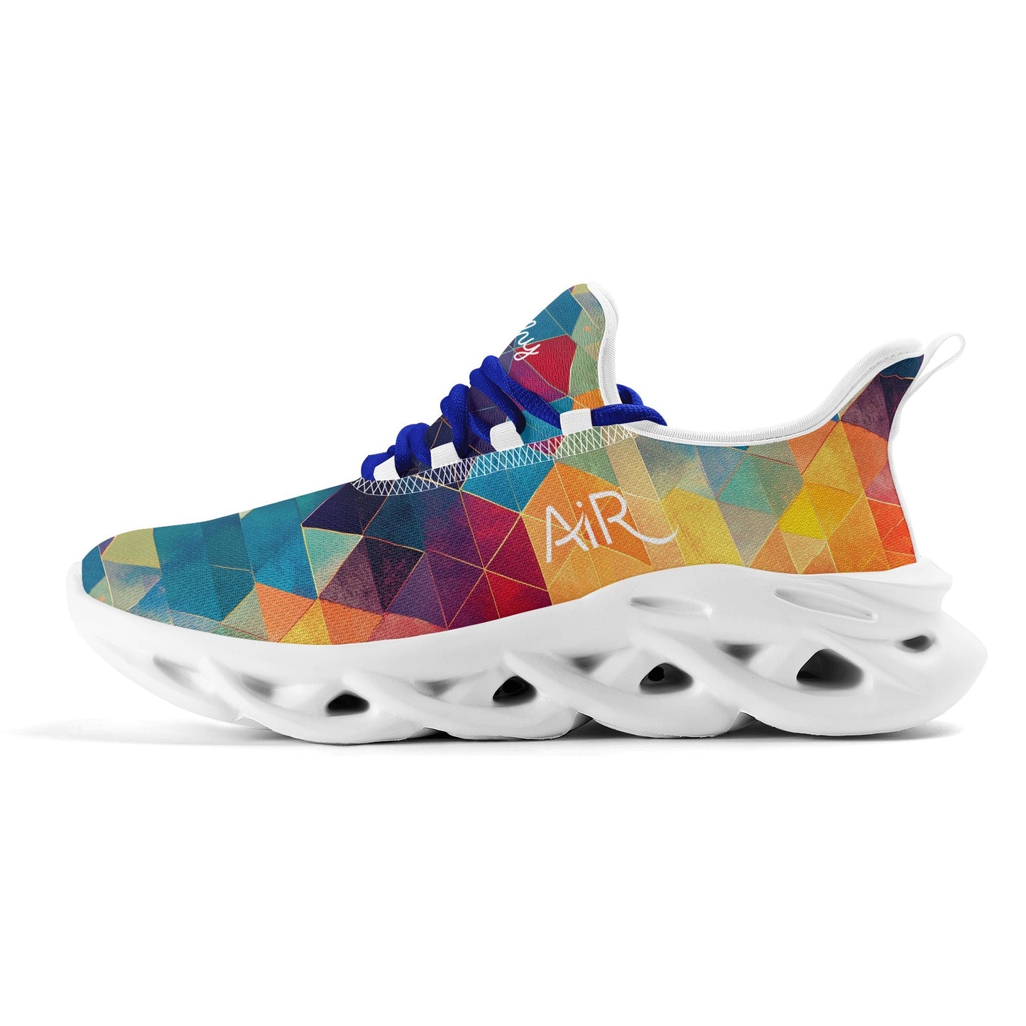 meeshy AIR Athletic Sneaker - Triangle v3 - Damen Sneaker JLR Design