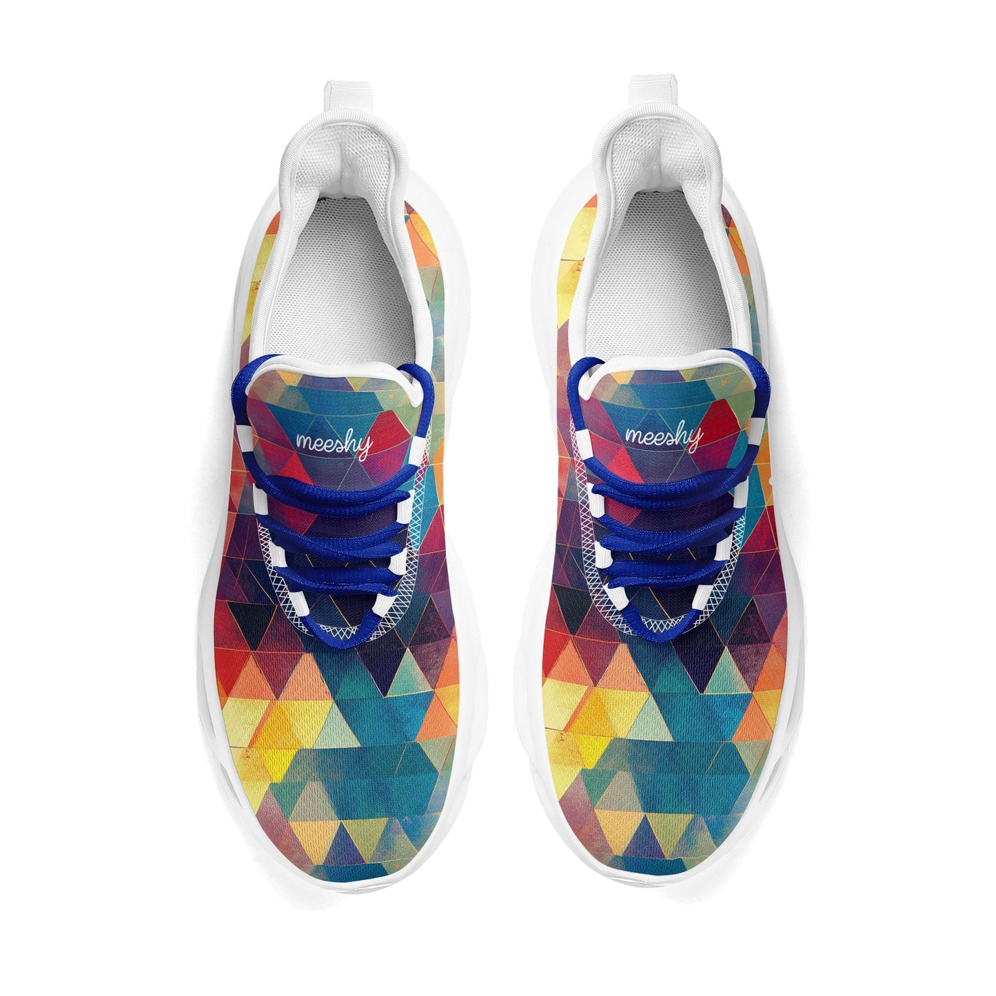meeshy AIR Athletic Sneaker - Triangle v3 - Damen Sneaker JLR Design