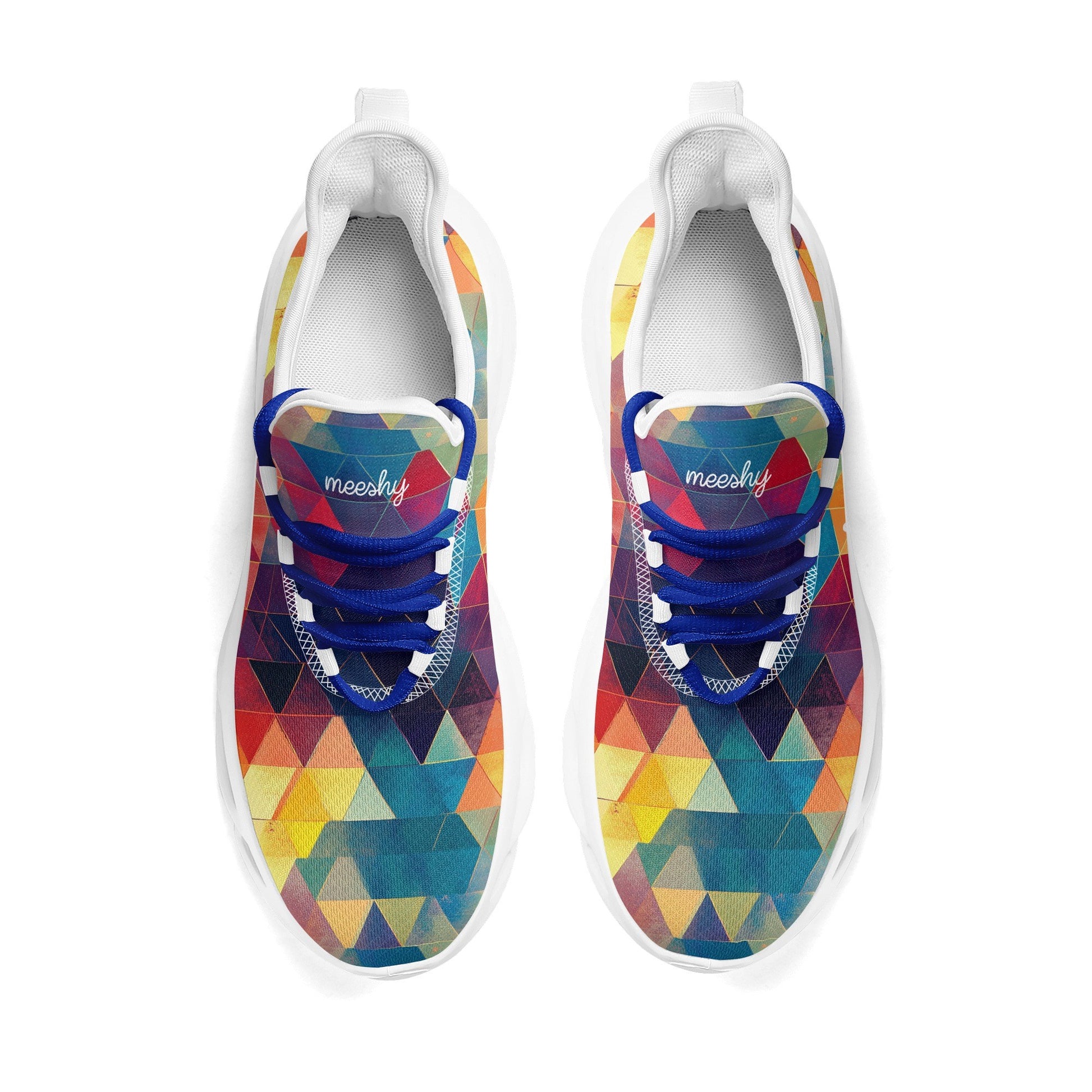 meeshy AIR Athletic Sneaker - Triangle v3 - Damen Sneaker JLR Design