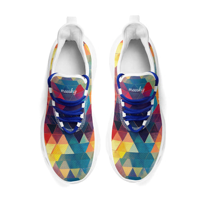 meeshy AIR Athletic Sneaker - Triangle v3 - Damen Sneaker JLR Design