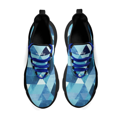 meeshy AIR Athletic Sneaker - Triangle v4 - Damen Sneaker JLR Design