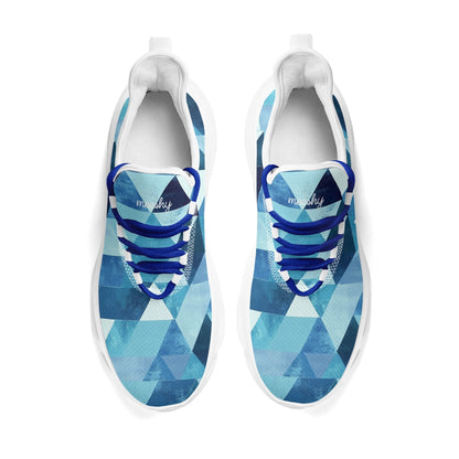 meeshy AIR Athletic Sneaker - Triangle v4 - Damen Sneaker JLR Design