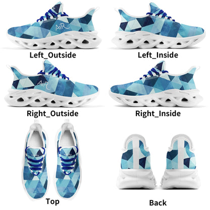 meeshy AIR Athletic Sneaker - Triangle v4 - Herren Sneaker JLR Design