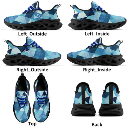 meeshy AIR Athletic Sneaker - Triangle v4 - Herren Sneaker JLR Design