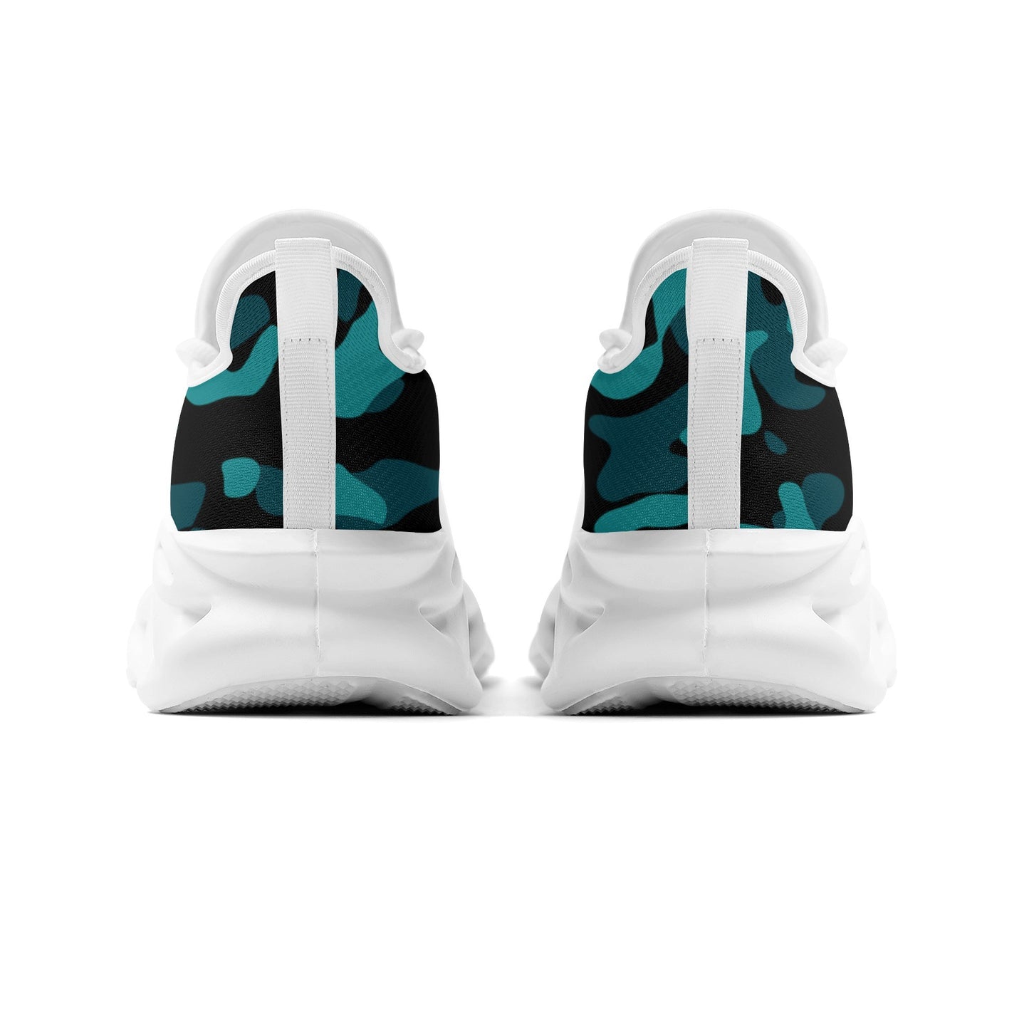 meeshy AIR Athletic Sneaker - Türkis Camouflage - Herren Sneaker JLR Design