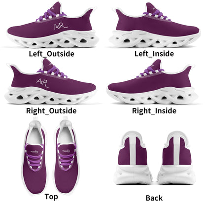 meeshy AIR Athletic Sneaker - Tyrian Purple - Damen Sneaker JLR Design