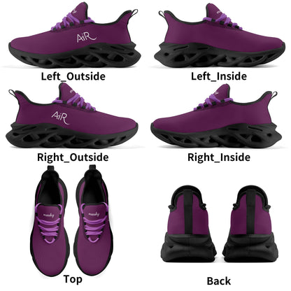 meeshy AIR Athletic Sneaker - Tyrian Purple - Damen Sneaker JLR Design