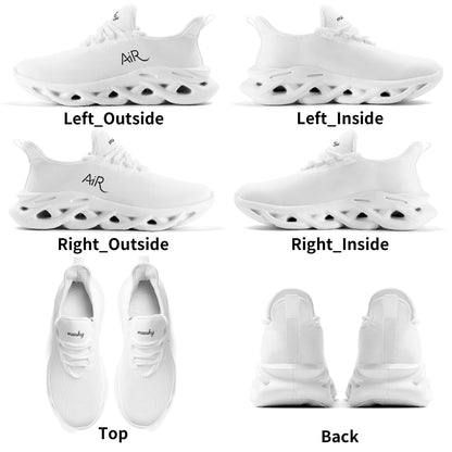 meeshy AIR Athletic Sneaker - Weiß - Damen Sneaker JLR Design